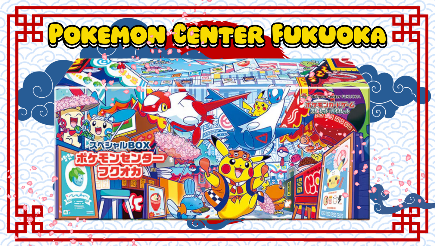 Pokemon Center Fukuoka Promo Box (PRE ORDER)