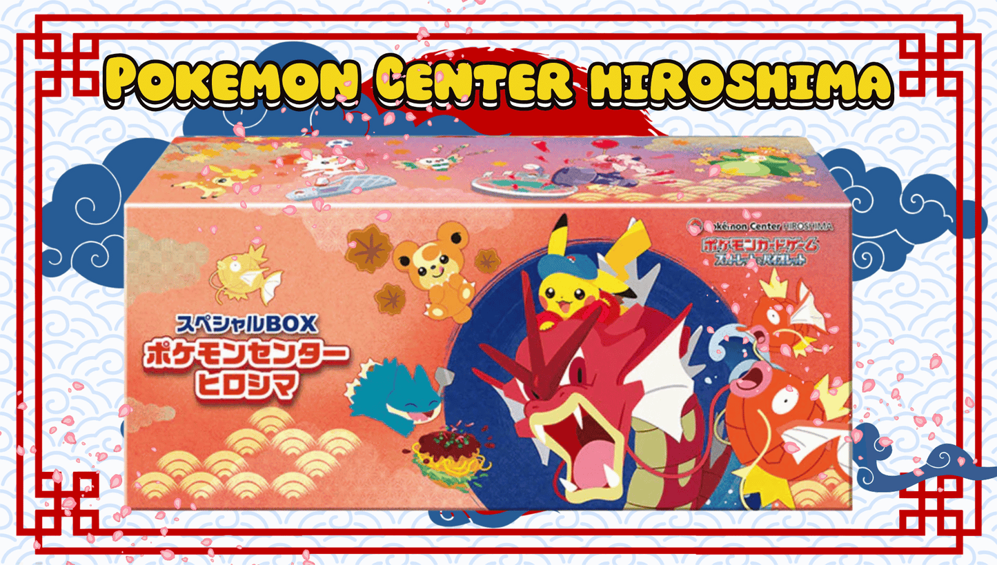 Pokemon Center Hiroshima Promo Box (PRE ORDER)