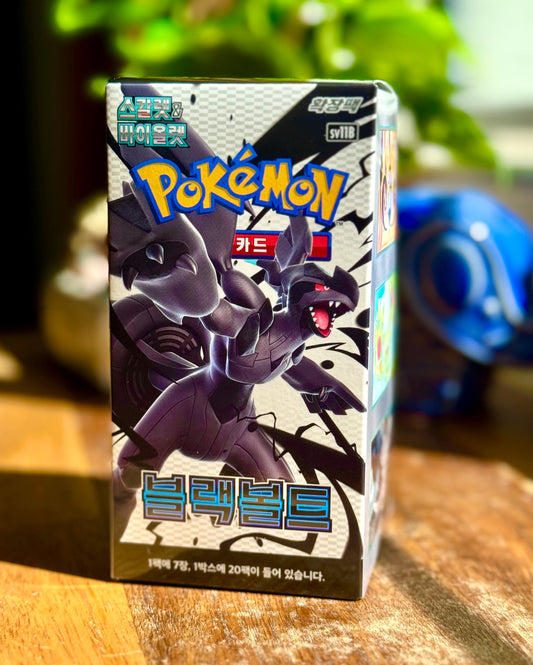 Black Bolt KR - Booster Box